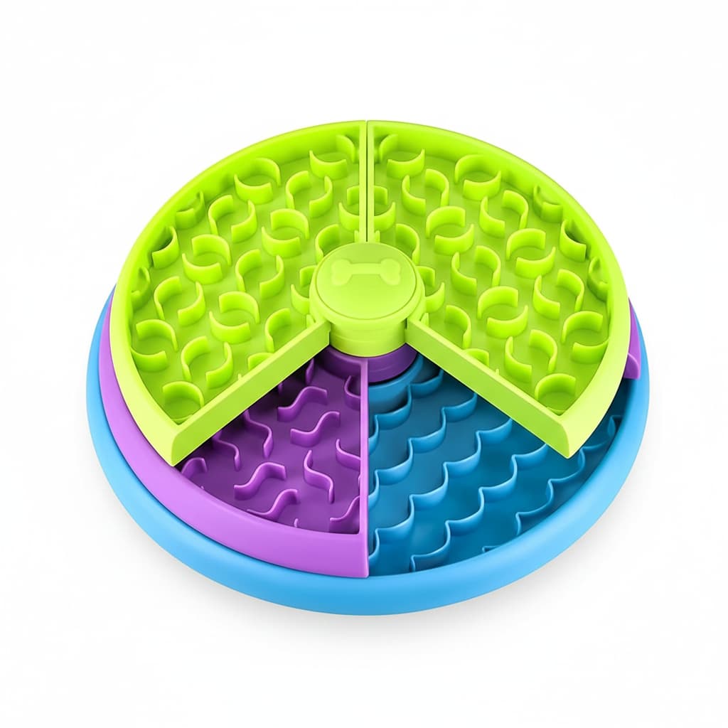 LomaPaws Interactive Slow Feeder Dog Bowl