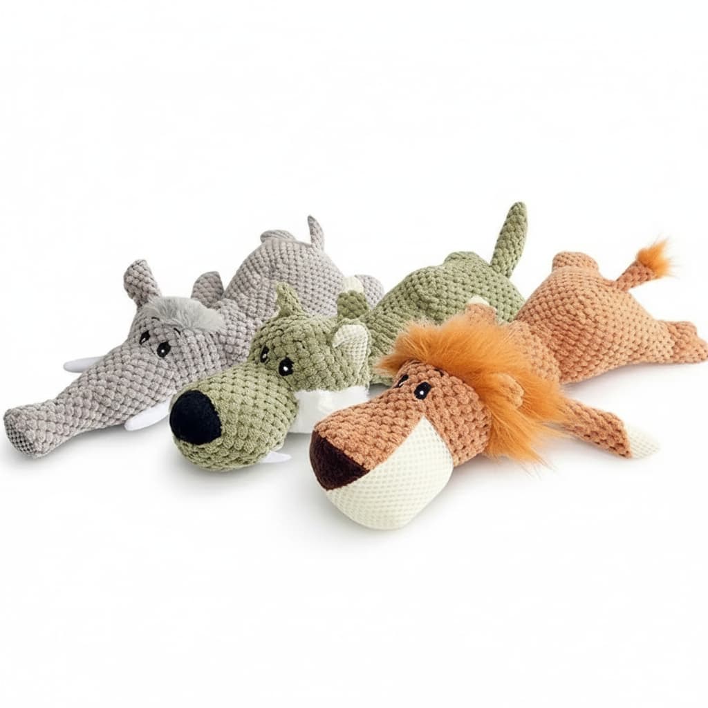 LomaPaws Durable Squeaky Plush Dog Toy